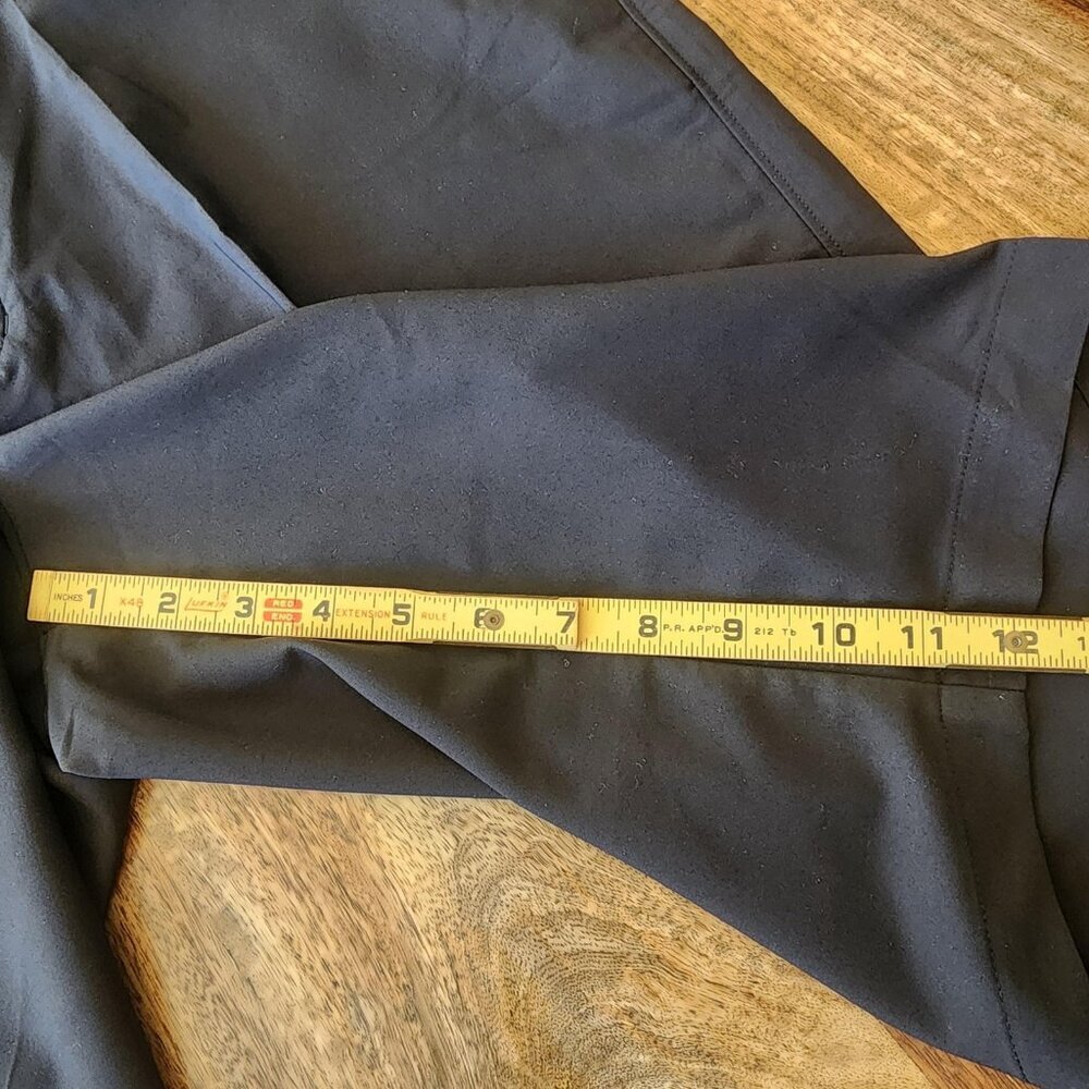 J.Lindeberg Somle Shorts Mens 40 Black Chino Golf Casual 12 Inseam - Picture 13 of 14